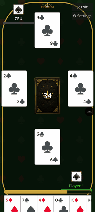 Kings on the Corner animated gameplay preview